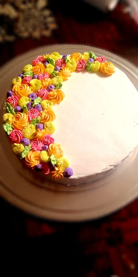 Torta de crema floral|Paloma Rodriguezさん