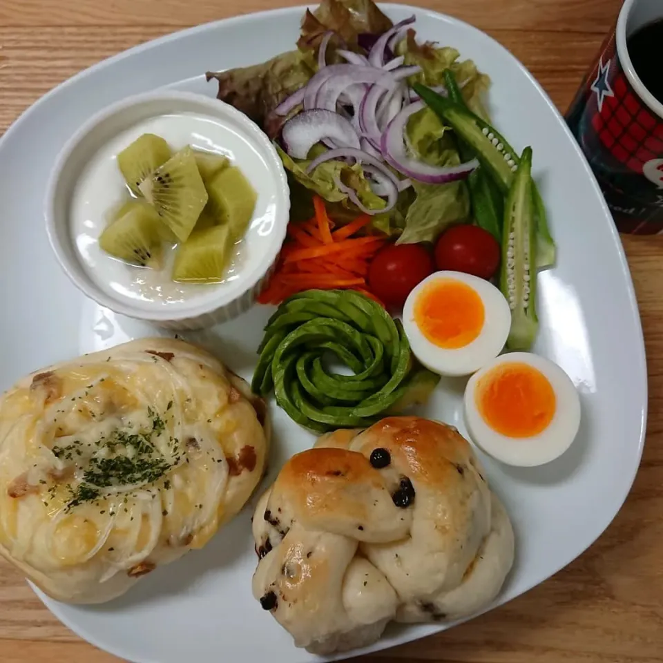 Snapdishの料理写真:朝食|まりさん