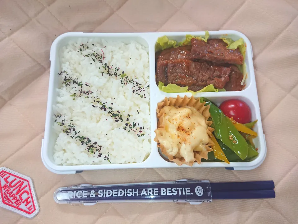 Snapdishの料理写真:‪🍖やわらか焼肉弁当🍖|クロ母さんさん