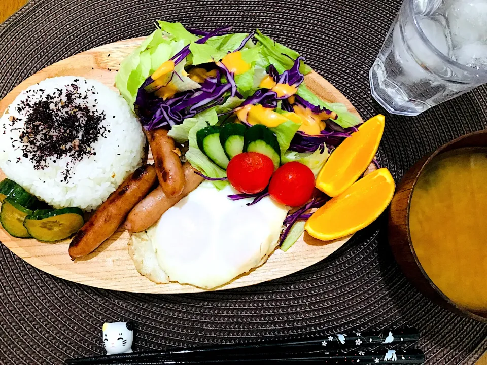 Snapdishの料理写真:朝食プレート|ゆうかさんさん