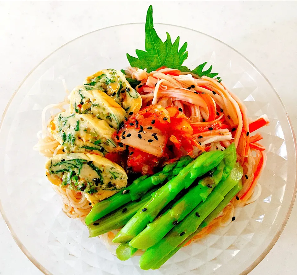 糖質ゼロ麺でサッパリ麺|ひろりんさん