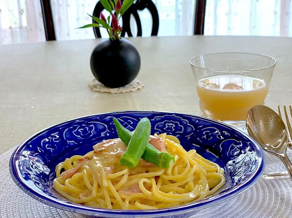 20200715 お昼ごはんはブルーチーズなどを使って適当に作ったら激旨だったパスタ🍴|Seikoさん