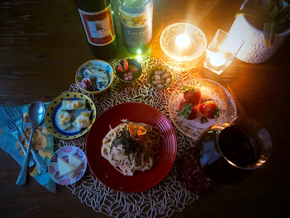 🇮🇹明太子スパゲティと愉快な仲間たち🇮🇹|つぼだいさん