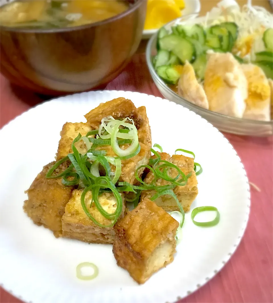 厚揚げの甘辛ごま焼き　☆作り置き、お弁当にも|みずはらさん