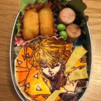 Snapdishの料理写真:善逸弁当。霹靂一閃！！|ららさん