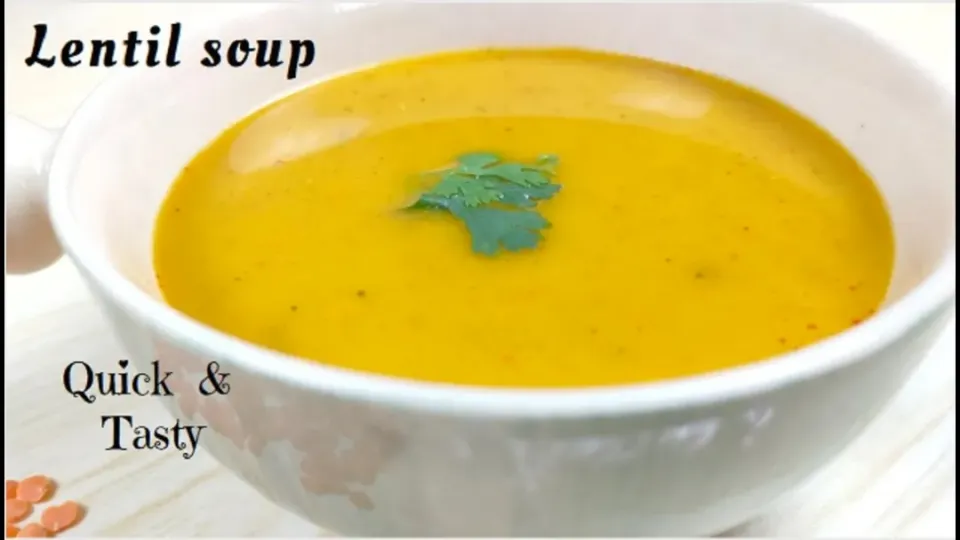 Snapdishの料理写真:Red lentil soup.. weight loss soup.|Priyankaさん