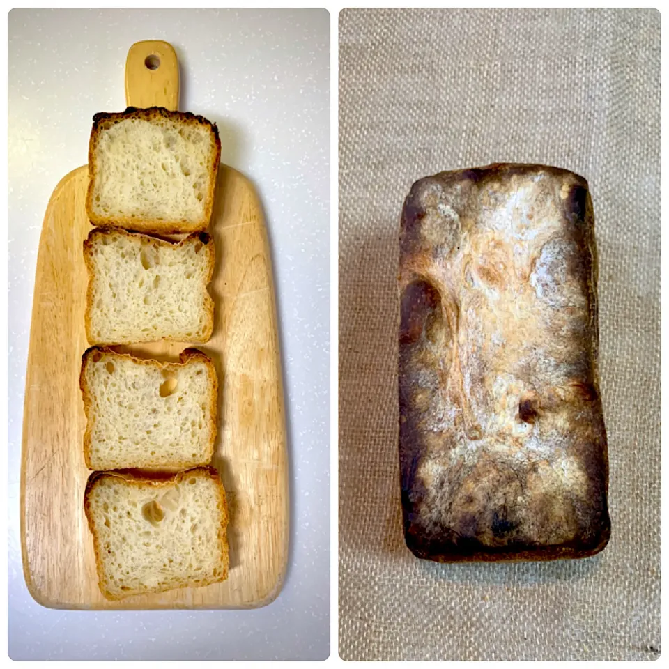 Snapdishの料理写真:Sourdough White Loaf|gonbenさん