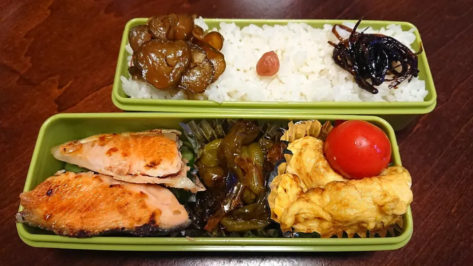 鮭弁当|りょーさん