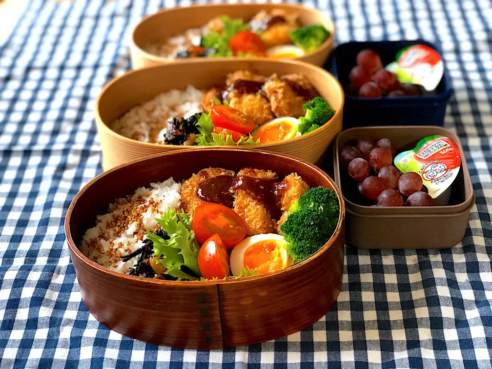 Snapdishの料理写真:チキンカツ弁当|NOWAさん