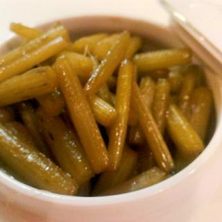 野ぶきで伽羅蕗 きゃらぶき 山菜祭りは続く あまねこ Snapdish スナップディッシュ Id By0vra