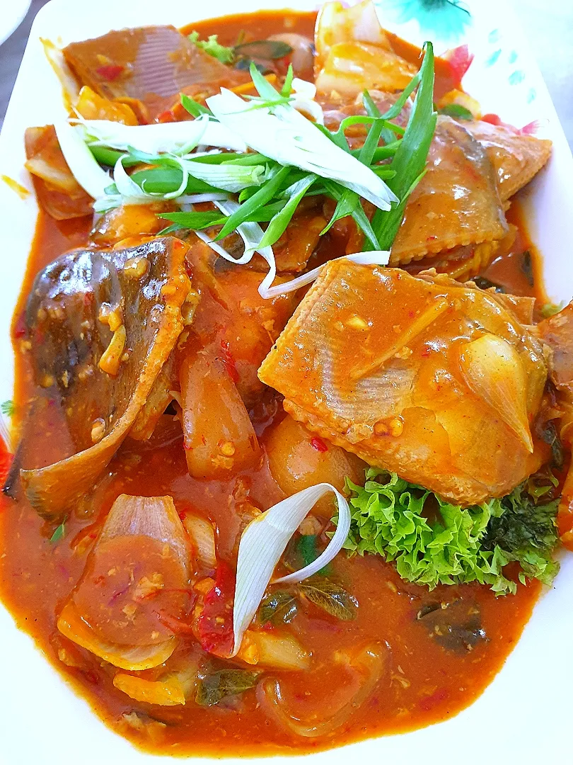 Curry Stingray Fish|envymaqueenさん