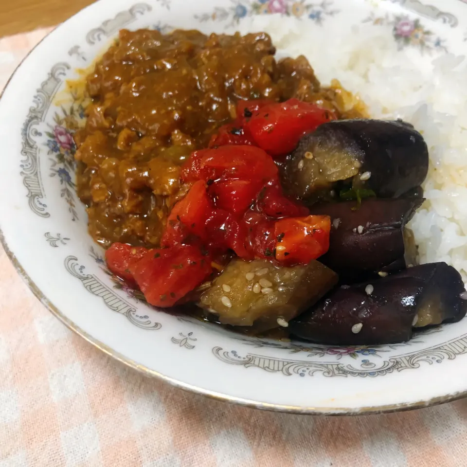 レンジで1発！キーマカレー🍛|安侑美のロカボ日記✈︎さん