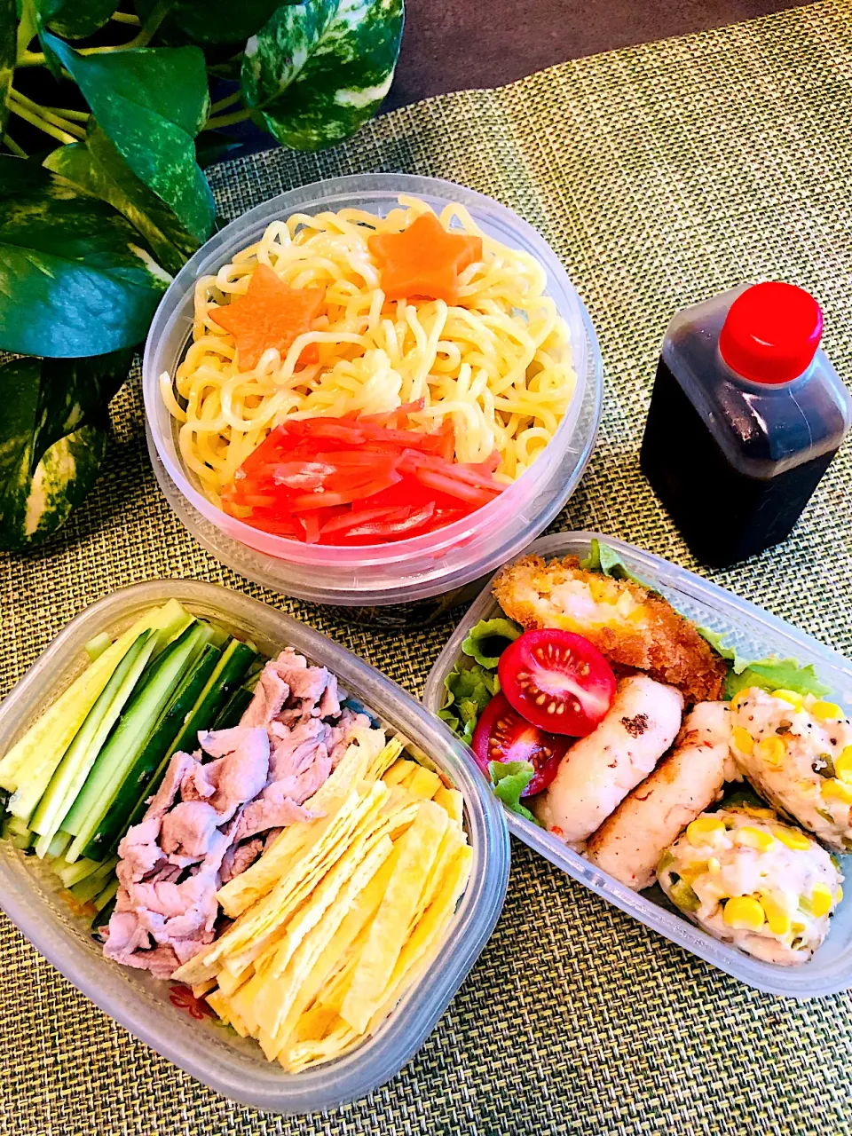 冷やし中華のお弁当|＊ayabianさん