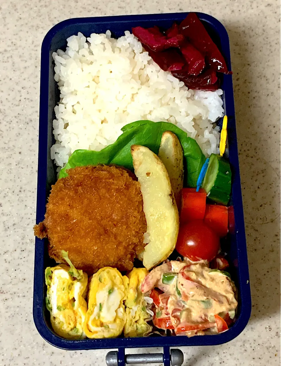 Snapdishの料理写真:チキンカツ弁当|besさん