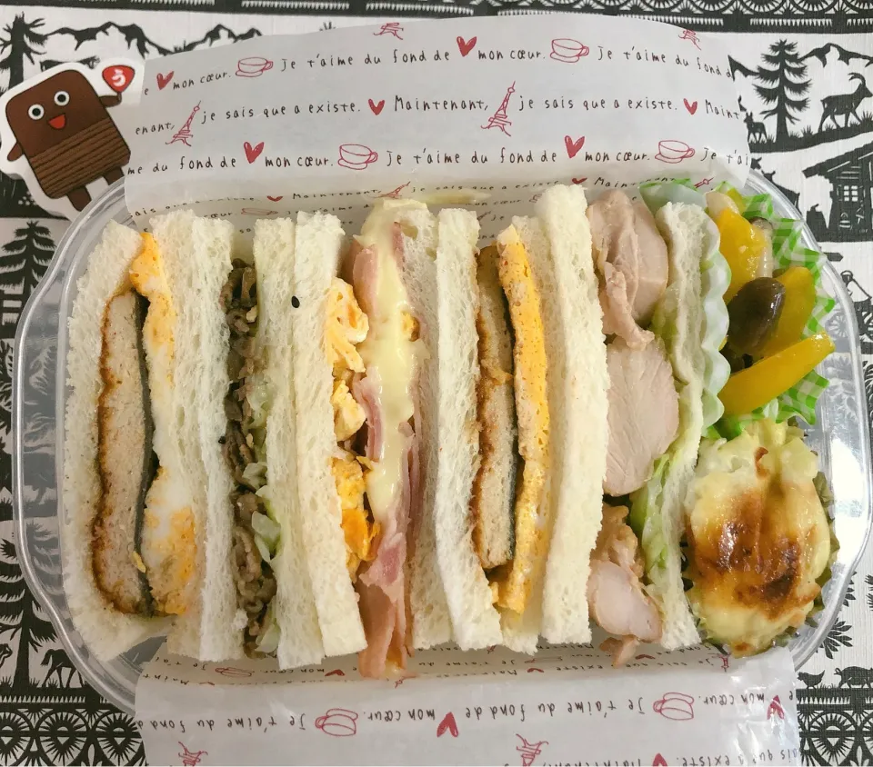 うな次郎の厚焼き玉子弁当🥪|sana.ayaさん