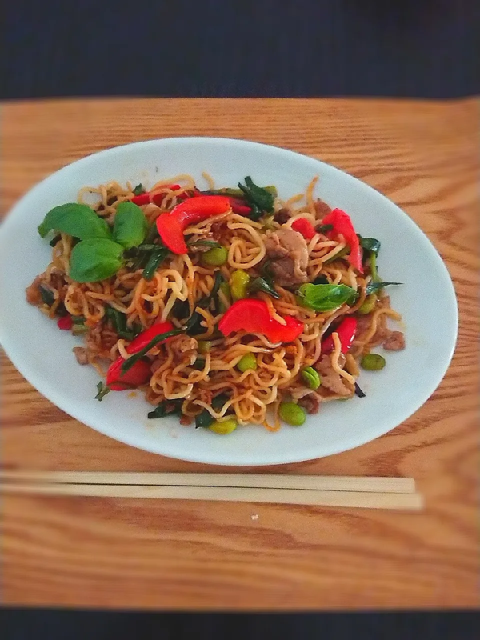 夏野菜の焼きそば|河野 ゆかりさん