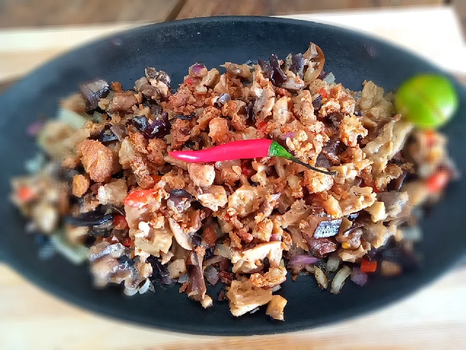 Vegetarian sisig|Radha Krishna Dasaさん