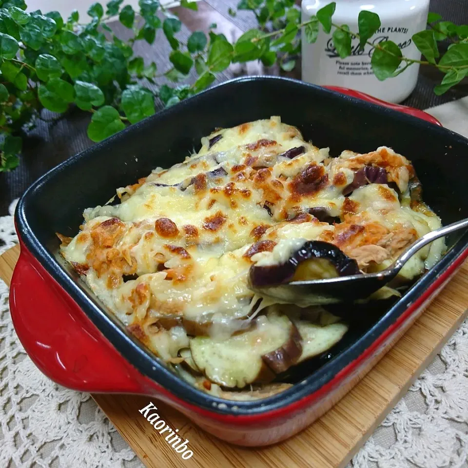 ヒロさんの料理 ୨୧…ゆうこりんの茄子のチーズ焼き|Kaorinboさん