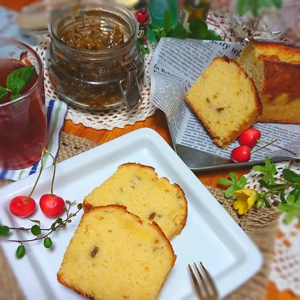 梅ジャム入りパウンドケーキ|とまと🍅さん