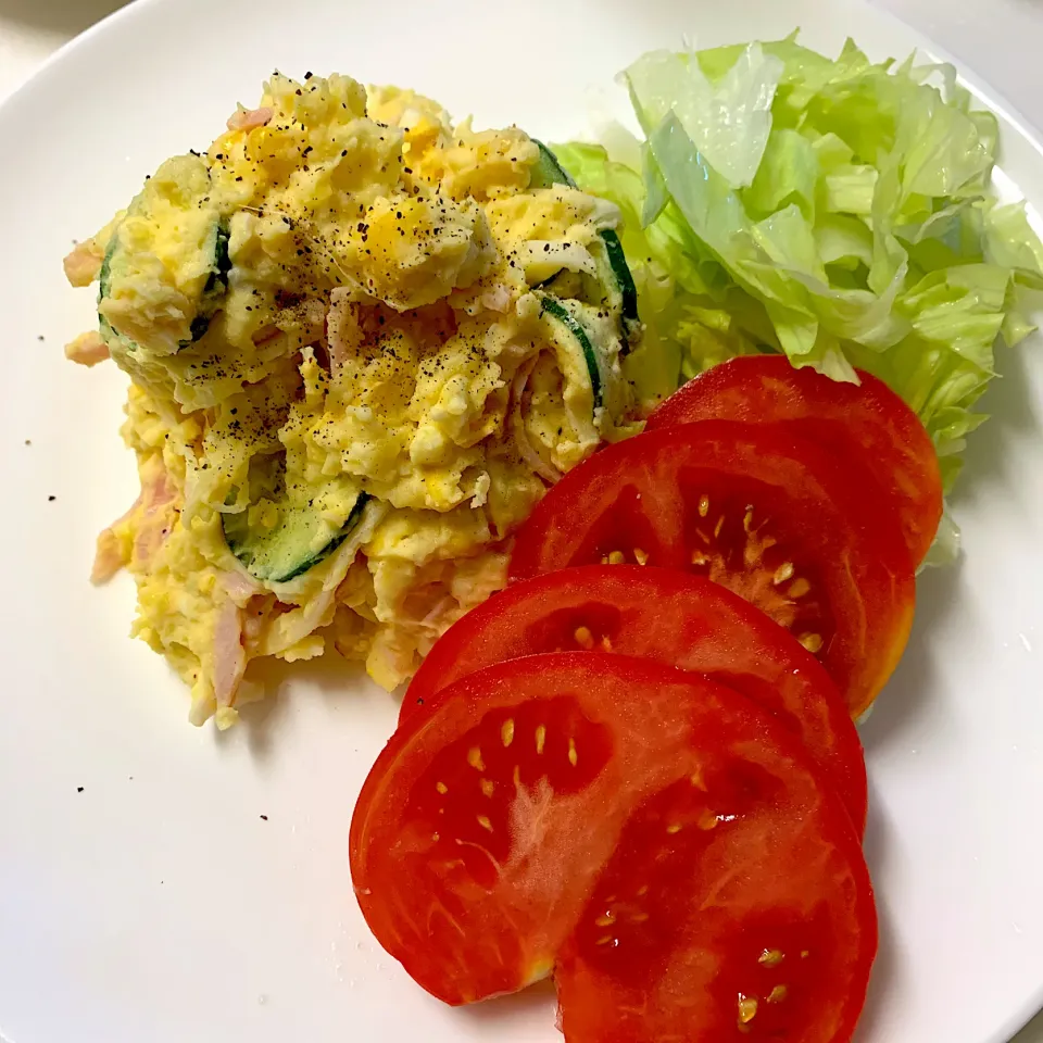 ポテトサラダつくりました|あささん