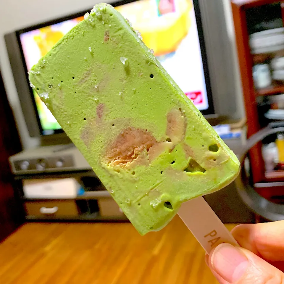 Snapdishの料理写真:PALETAS 栗抹茶 ジェラート|シュトママさん