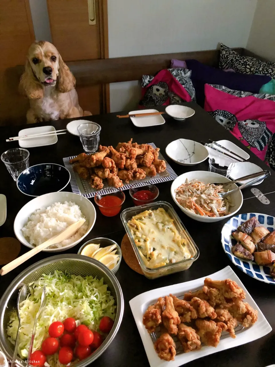 冷蔵庫の残り物でお家ご飯🍚🥢|Kashimanakitchenさん