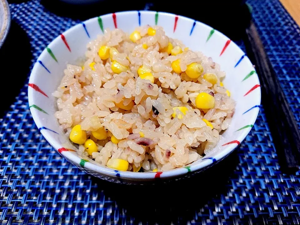 とうもろこしバター醤油ご飯|梟姉さんさん