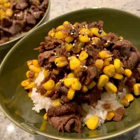 Beef & Corn Black Pepper Butter Rice|lawlam005さん