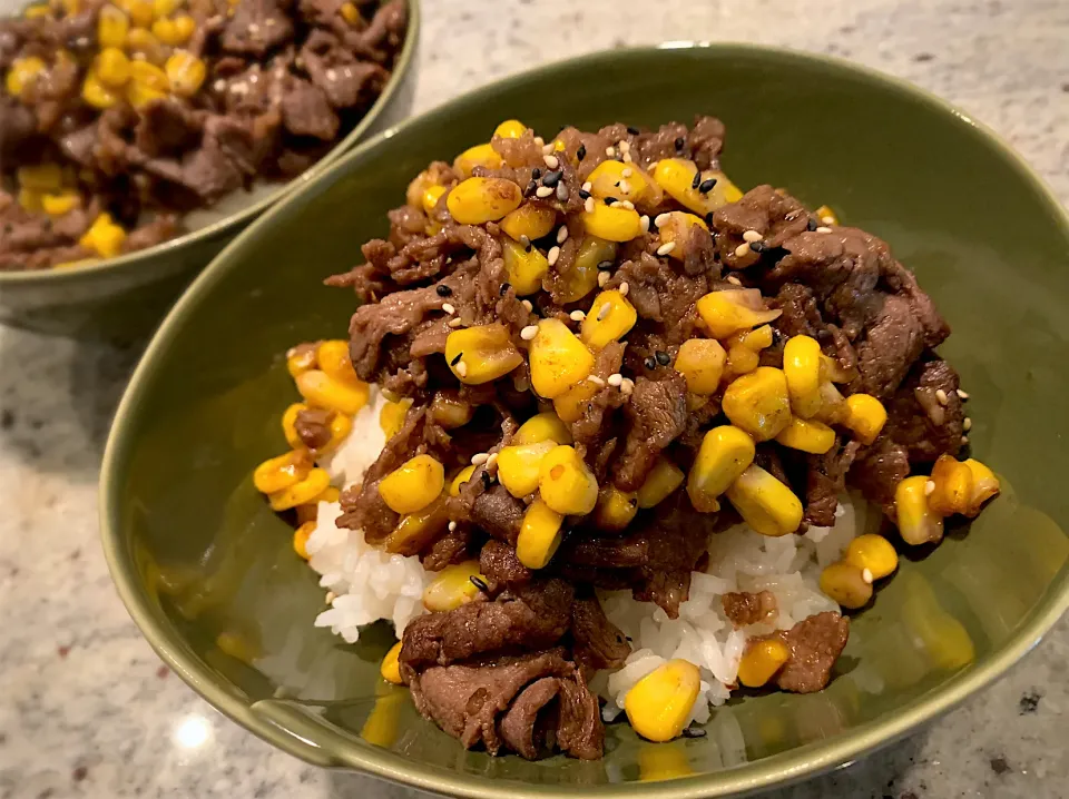 Beef & Corn Black Pepper Butter Rice|lawlam005さん