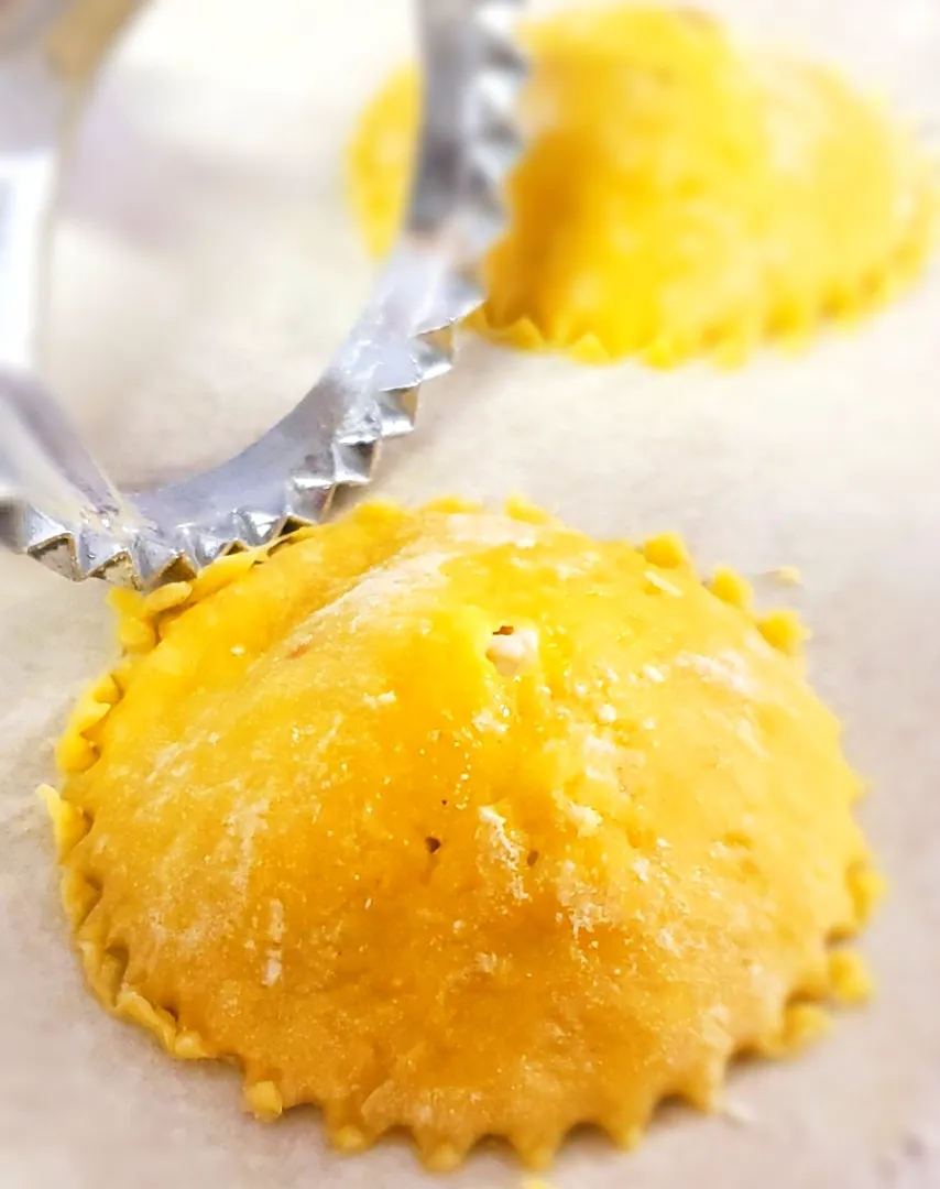 3 vegan cheese ravioli|Becky Yarbroughさん