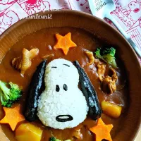 Snapdishの料理写真:スヌーピーカレー