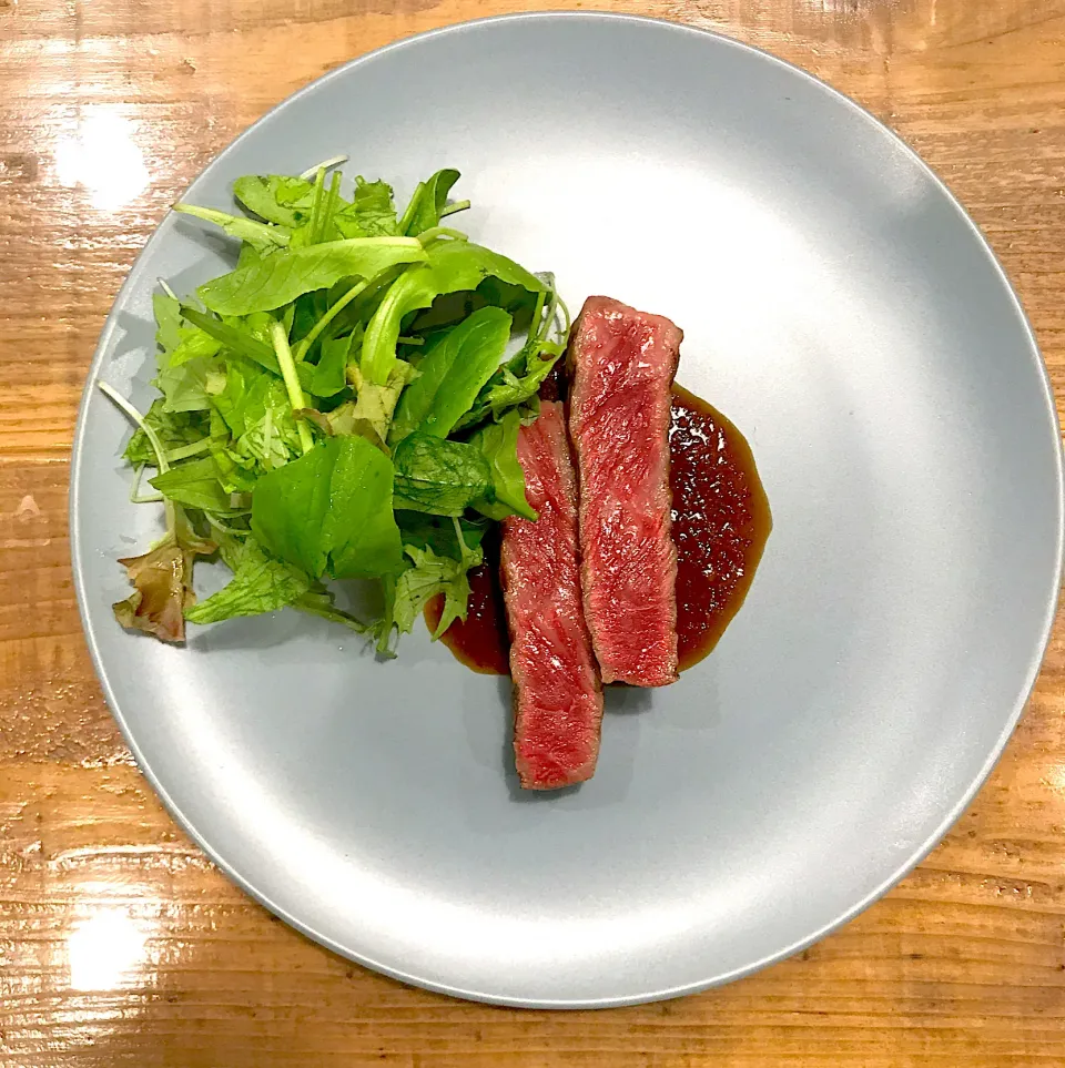 おうちステーキ🥩|今泉平さん