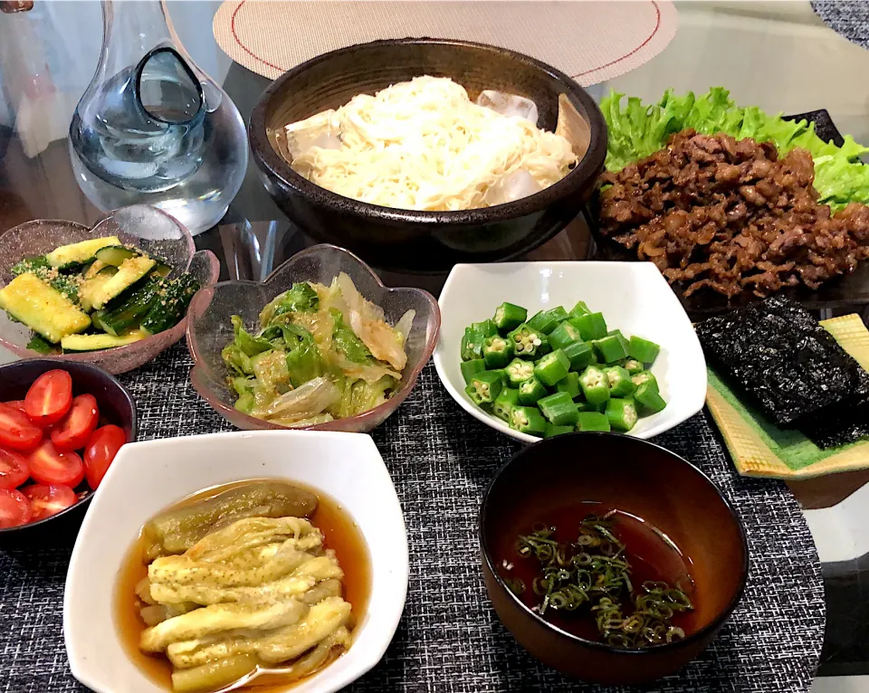 お昼ご飯♪そうめん|ぺこぽこさん