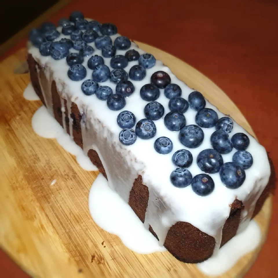 Poppy seed cake with blueberries|Justinaさん