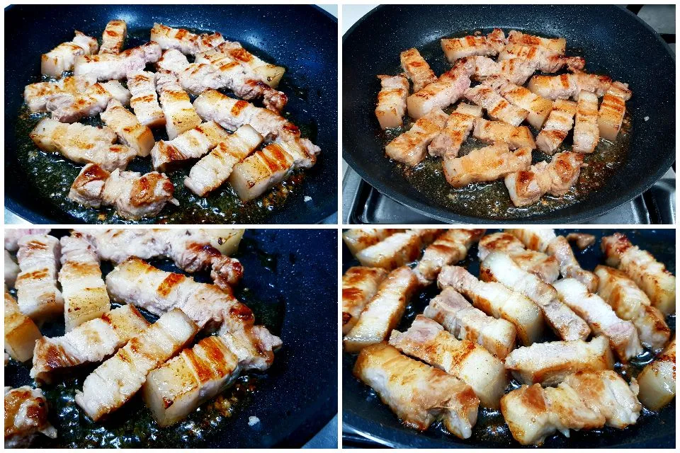 pan-seared pork belly|steven z.y.さん