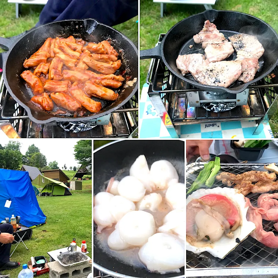 キャンプ⛺️飯（上富良野日の出公園キャンプ場）|コージ💫さん