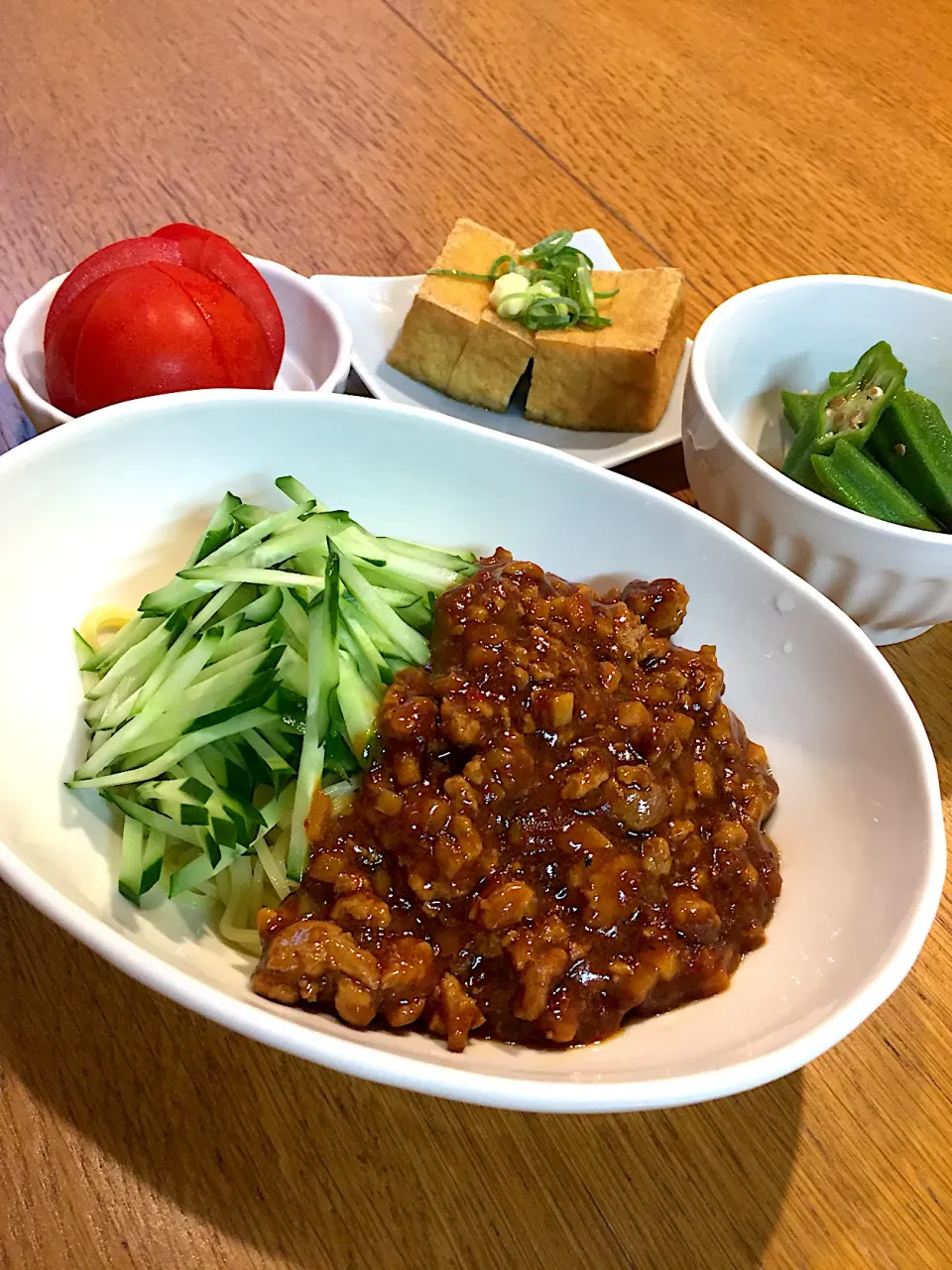 炸醤麺|まつださんさん