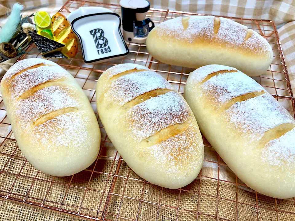 ふわもち米粉パン🥖|がぁがさん