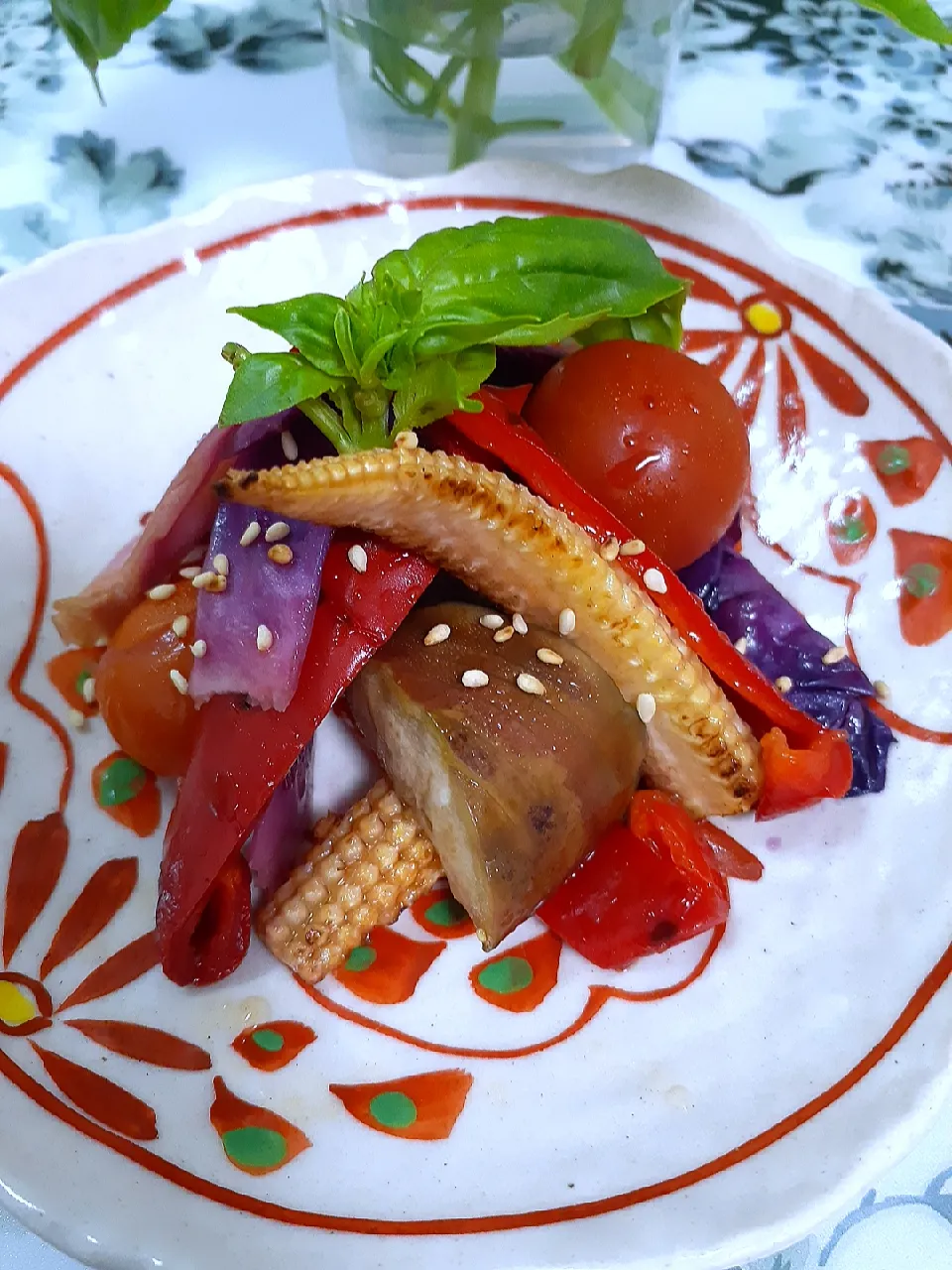 🔷農家さんの朝採り夏野菜🍆🍅🌽簡単❗焼きびたし🔷|@きなこさん