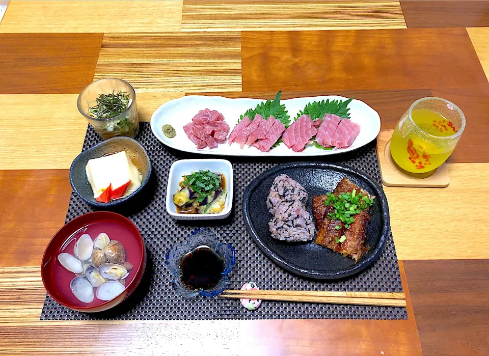 魚中心の夜ご飯🐟|ぼんぼんさん