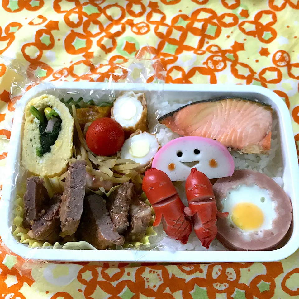 Snapdishの料理写真:2020年7月20日　オレ弁当♪|クッキングおやぢさん