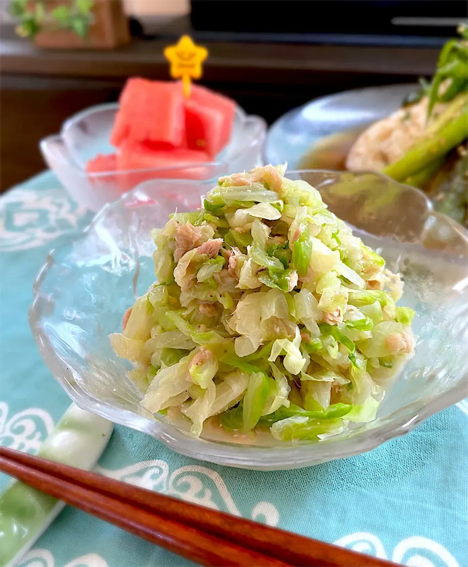 ゆかりさんの料理 やみつきキャベツのツナ和え😆|ゆかりさん