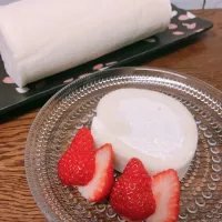 Snapdishの料理写真:余った卵白で♡ホワイトロール|ムーミンままさん