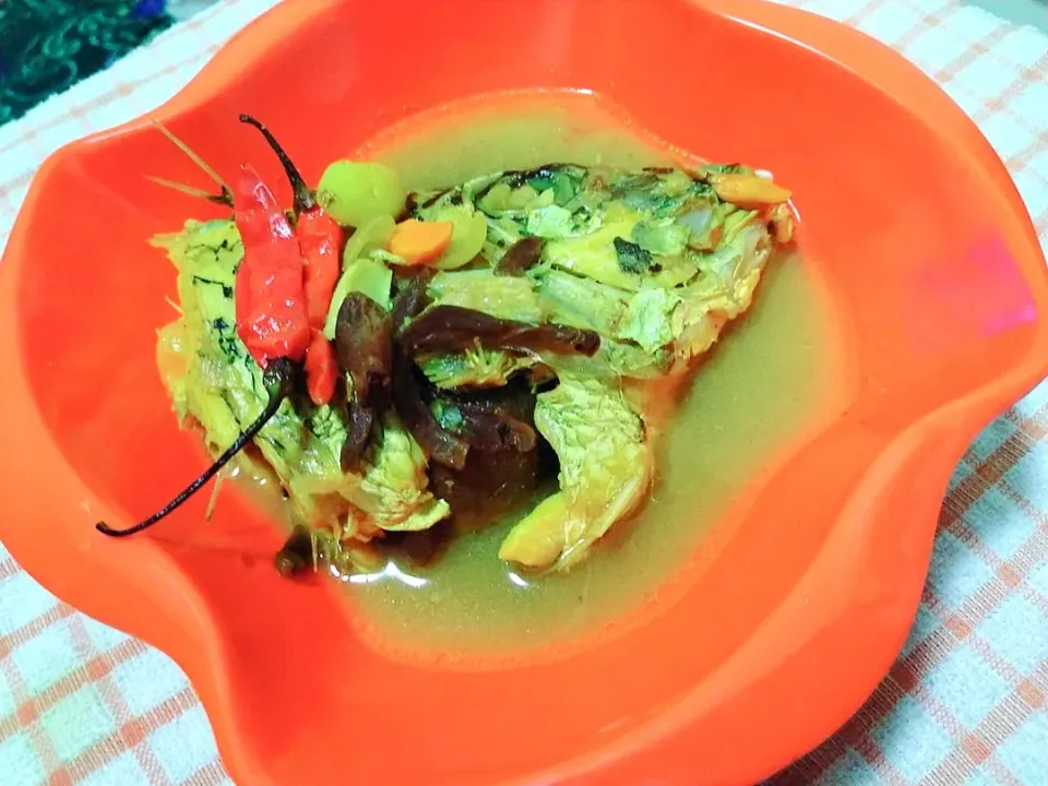 Nasu Bale = Pallu Mara "Traditional Food of Makassar"
#WHITE Snapper With #turmeric #indonesianfood|nanarasyidwさん