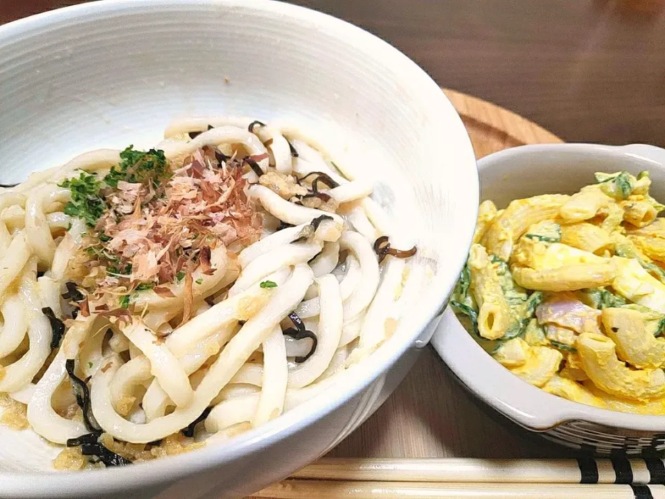 Snapdishの料理写真:7/20  悪魔のうどん【ズボラ飯】|ポチ子さん