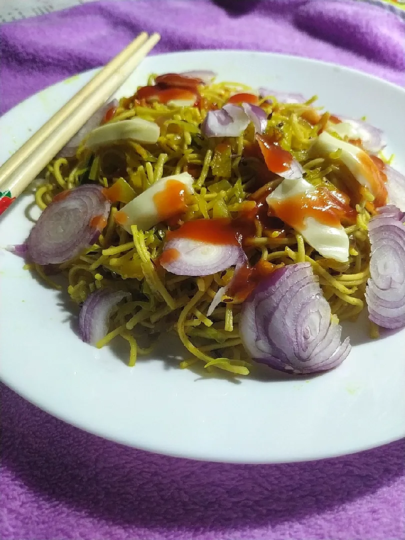 fried noodles❤️❤️|愛子さん