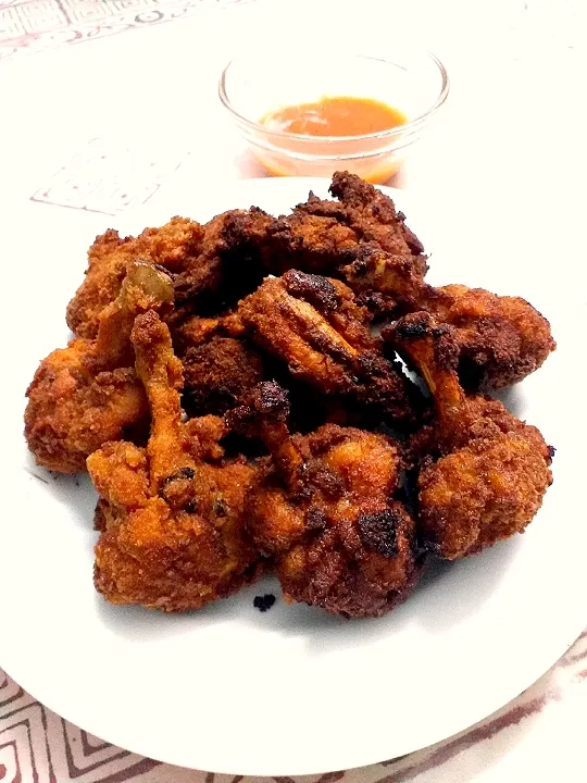 spicy chicken fry.. 😋😋😋|Afrozaさん