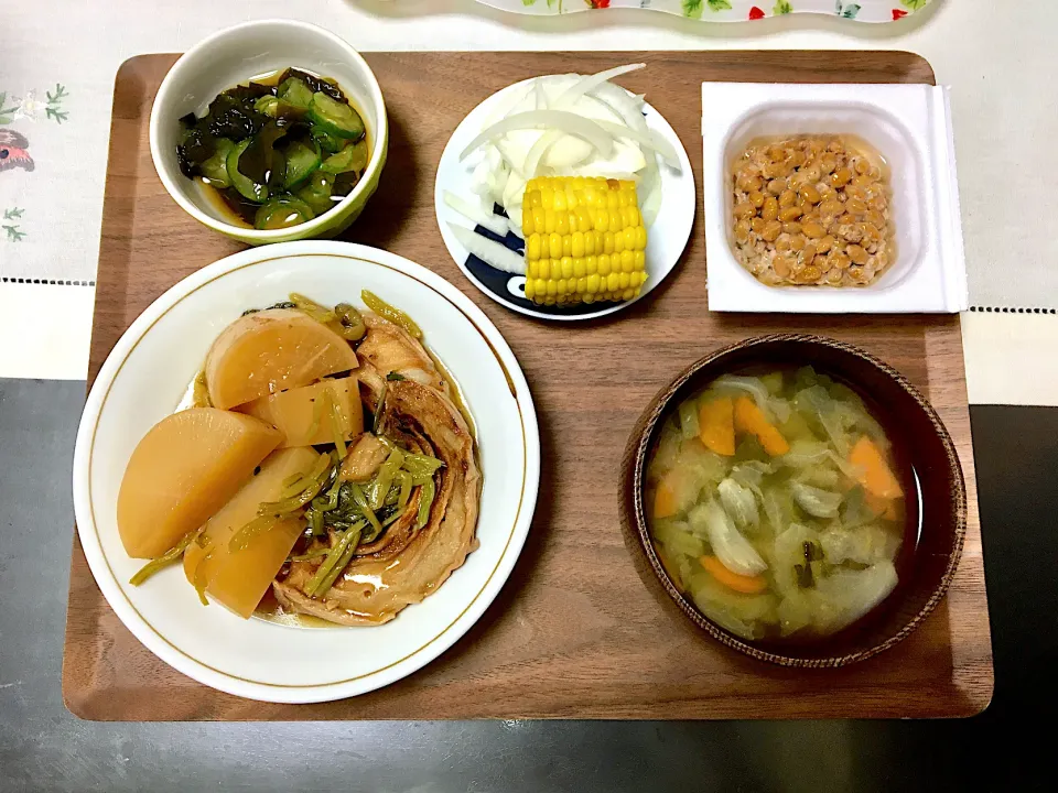 ベジ料理♡車麩の角煮風のご飯|みよさん