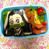 Snapdishの料理写真:長女社会見学弁当|カスタードクリームさん