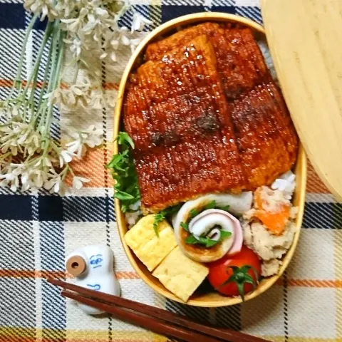 「うなる美味しさ うな次郎」を使ってみたSnapdishの料理・レシピ写真:うな次郎deうな重べんとう 😋